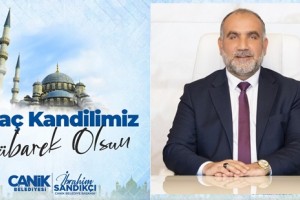 Başkan Sandıkçı’dan Miraç Kandili Kutlama Mesajı 